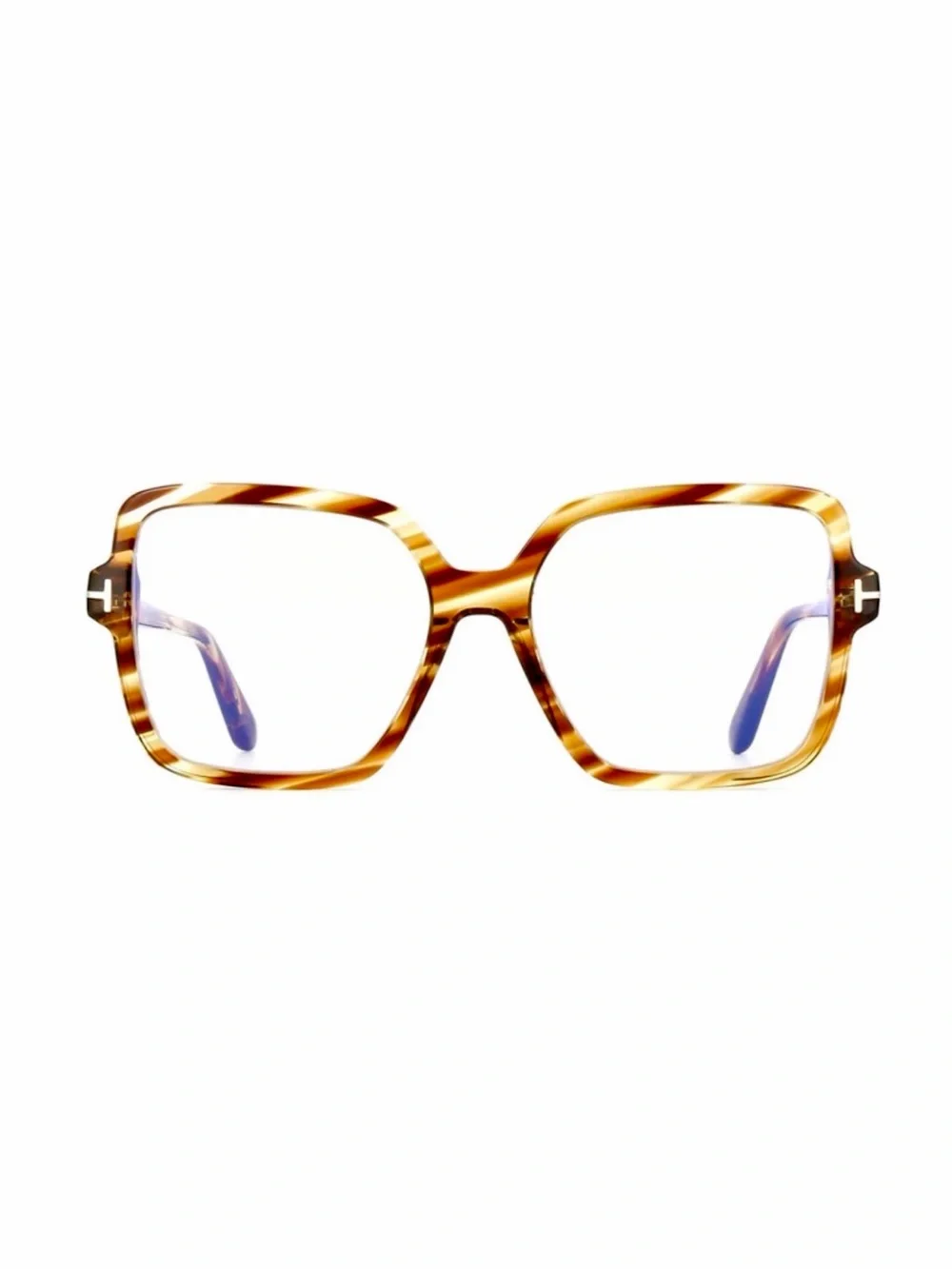 New Tom Ford FT6063-B 055 Tortoiseshell Square Women Glasses Authentic